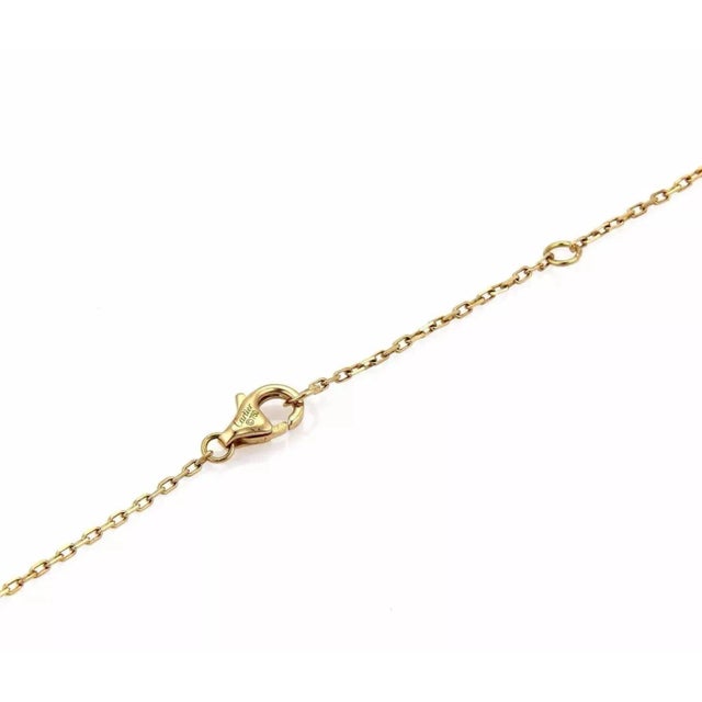 Cartier Cartier Diamond Scarab 18k Yellow Gold Pendant Necklace For Sale - Image 4 of 7