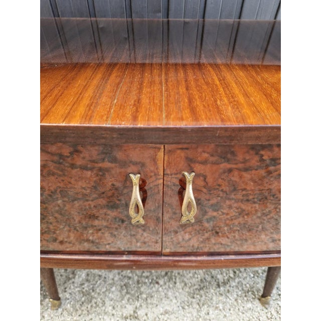 1940s Vintage Art Deco Nightstands, 1940s, Set of 2 For Sale - Image 5 of 12