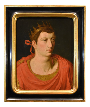 Flemish School Artist, Portrait of the Roman Emperor Augustus, 1600s-1700s, Oil on Canvas