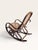A highly decorative late 19th-century bentwood rocking chair, dating to approximately circa 1890, crafted from beautifully...