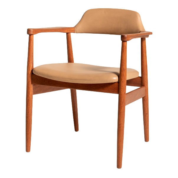 Vintage Scandinavian Teak Armchair, 1960s For Sale