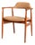 Vintage Scandinavian Teak Armchair, 1960s For Sale