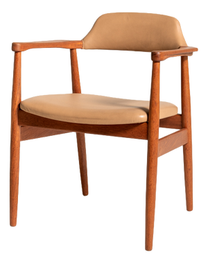 Vintage Scandinavian Teak Armchair, 1960s