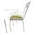 Vintage Wrought Iron Dining Set – Painted Benjamin Moore Mountain Peak White For Sale - Image 10 of 10