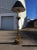 Chapman Brass Pyramid Floor Lamp in Mastercraft For Sale - Image 11 of 13
