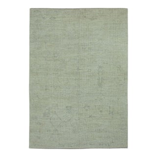 Turkish Oushak Rug 4'10"x 6'10" #20029 For Sale