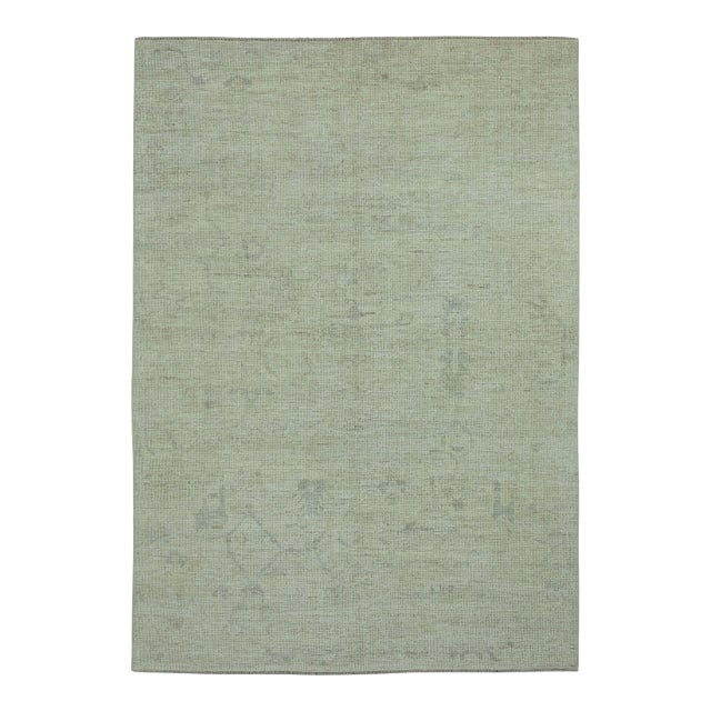 Turkish Oushak Rug 4'10"x 6'10" #20029 For Sale