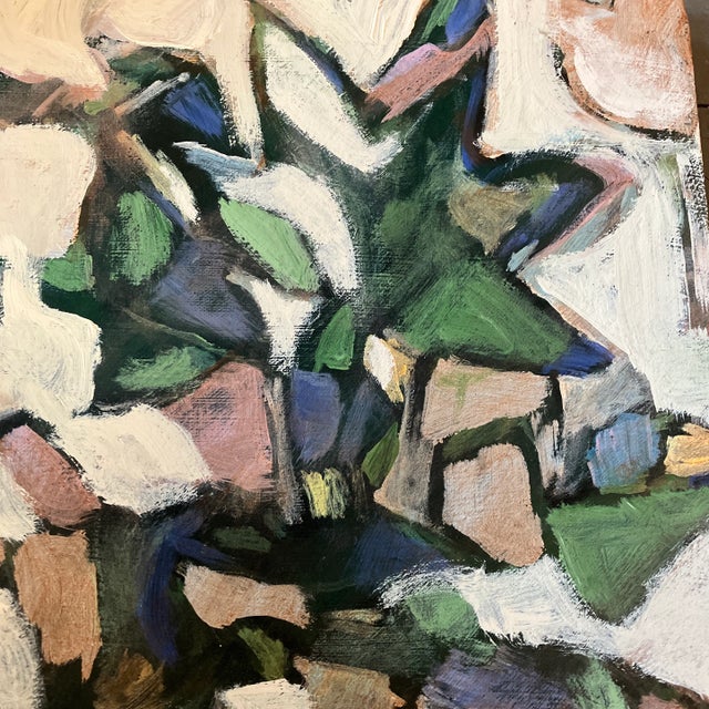 Contemporary Contemporary Original Stephen Heigh Abstract Painting “Changing Leaves“ Signed For Sale - Image 3 of 5