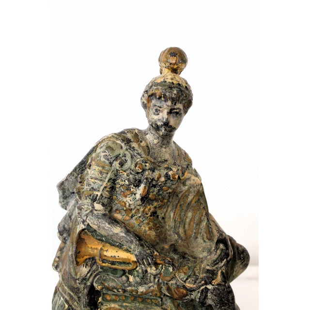 Late 19thC. Victorian Mantel Clock Figurine Fragment For Sale - Image 4 of 8