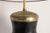 Terracotta Tadelakt Finishing Black Table Lamp, 1970 For Sale - Image 9 of 14