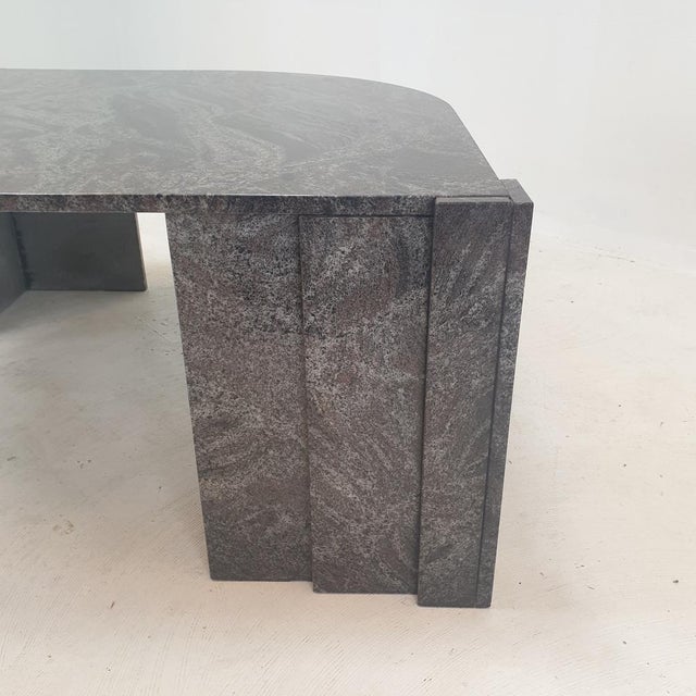 Italian Granite Coffee Table, 1980s For Sale - Image 16 of 18