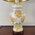 Vintage Chinese Yellow and White Ginger Jar Table Lamp - 23” For Sale - Image 4 of 12