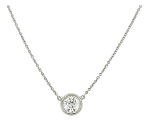 Elsa Peretti for Tiffany & Co. Diamond by the Yard Necklace Platinum