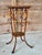Antique Victorian Tortoiseshell Bamboo Pedestal Side Table, Circa 1900 For Sale - Image 4 of 12