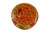 Chinese Vintage Chinese Round Lacquered Wedding Box Featuring Dragon & Phoenix With Floral Motif For Sale - Image 3 of 6