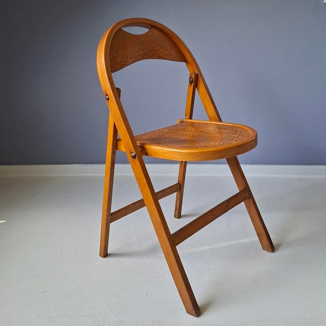 B751 Folding Chairs, 1950s, Set of 2 For Sale - Image 4 of 13