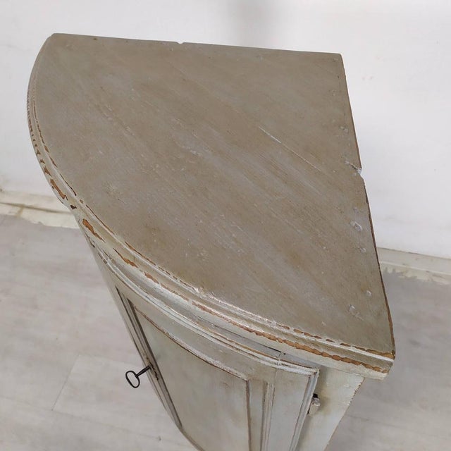 Vintage Grey Buffet in Wood For Sale - Image 14 of 18