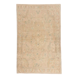 Vintage Turkish Oushak Rug, 05'08 X 08'10 For Sale