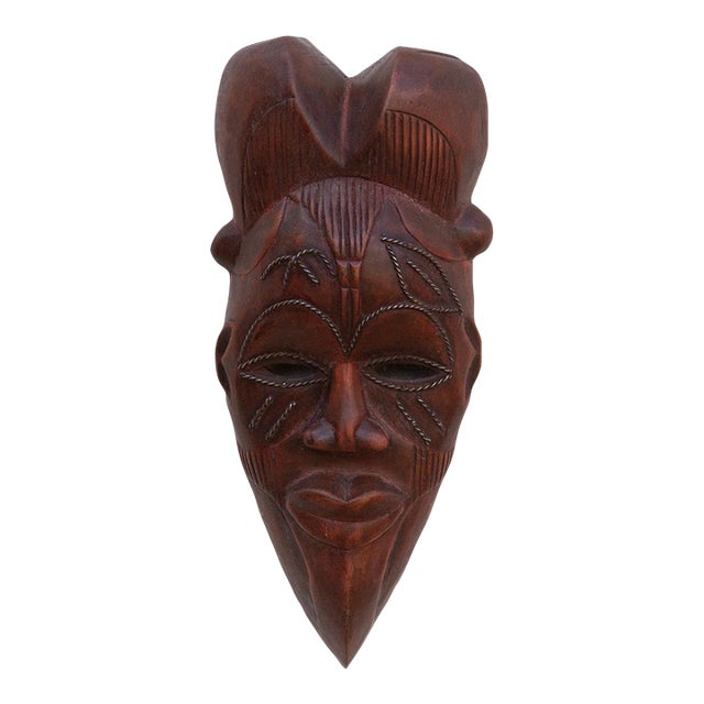 Carved Memories, African Mask Wall Art For Sale