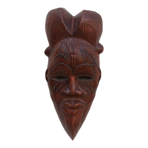 Carved Memories, African Mask Wall Art