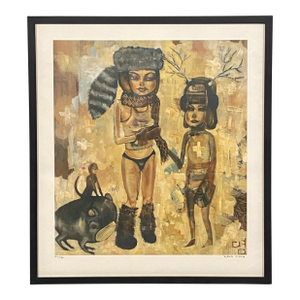 Pull My Scarf Limited Edition Print by David Choe