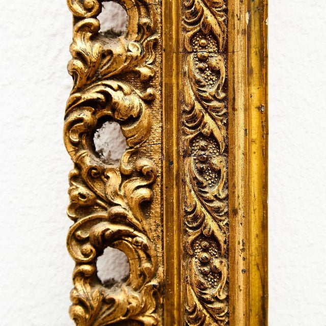 Ornament Gold Wood Frame, 1930s For Sale - Image 9 of 11