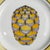 Sky Blue Vintage French Limoges Porcelain Neoclassical Fabergé Egg Plates - Set of 4 For Sale - Image 8 of 10