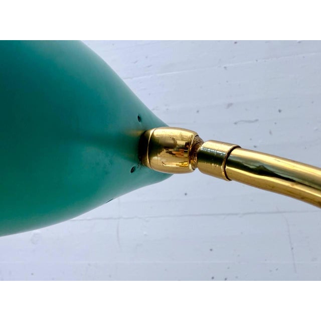 Vintage Table Lamp with Metal Shade, Italy, 1950s For Sale - Image 10 of 16