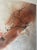 Paint Large Vintage Abstract Watercolor - Mid-Century Modern Framed Art, Signed For Sale - Image 7 of 8
