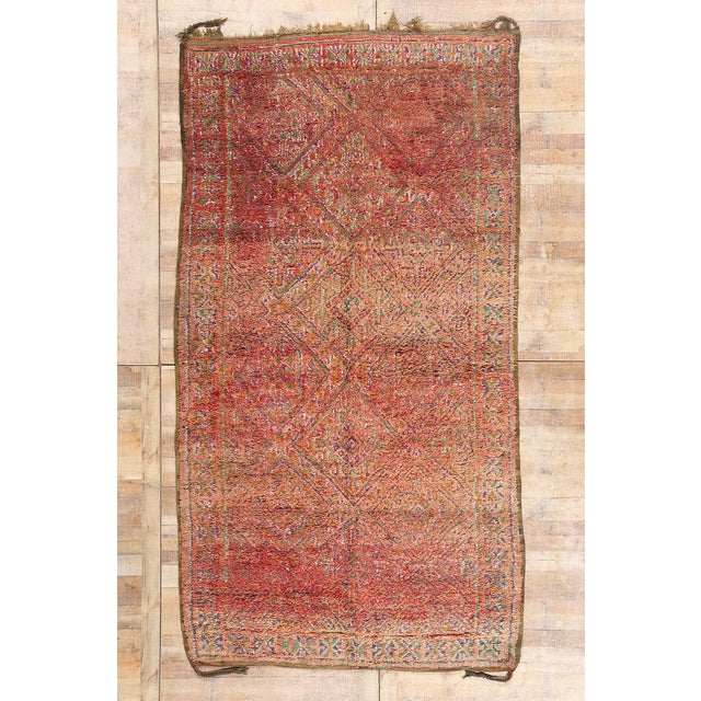Vintage Beni M'Guild Moroccan Rug, 06'04 X 11'09 For Sale - Image 10 of 10