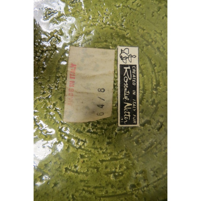 Italian Aldo Londi for Rosenthal Netter Ashtray 1964 Mid Century Italy MCM VTG For Sale - Image 6 of 7