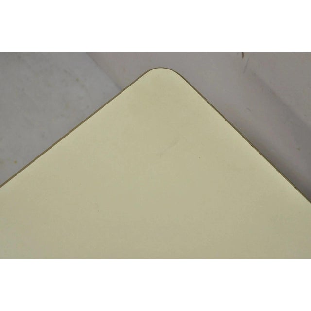 Vintage Herman Miller Eames Mid Century Modern Rolling Contract Base Side Table For Sale In Philadelphia - Image 6 of 10