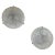 Ice Glass Sconces in the style of Kalmar, Germany, 1970s, Set of 2 For Sale
