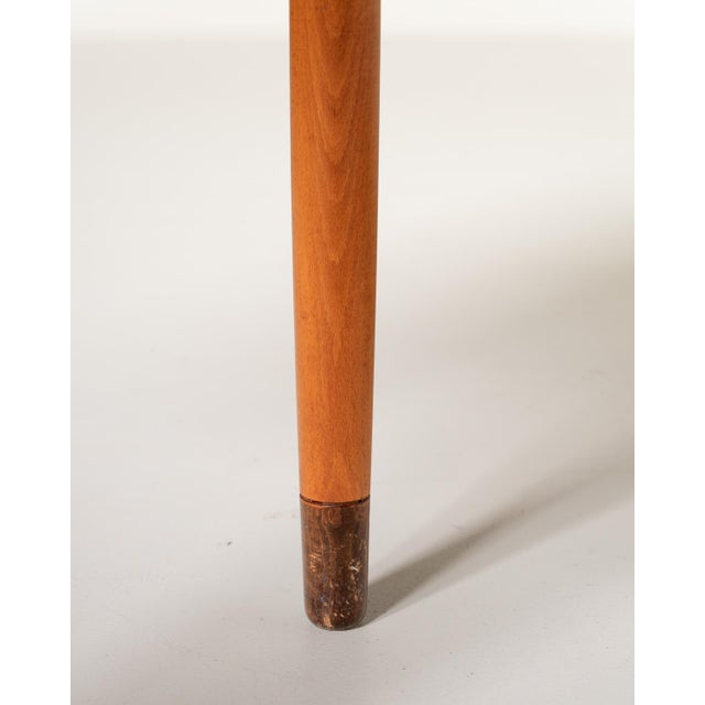 Wood Scandinavian Teak Desk with Drop-Leaf Extension, 1950s For Sale - Image 7 of 13