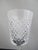 Glass Waterford Cut Diamond Crystal Alana Water Goblet 6 7/8" Glass Pair For Sale - Image 7 of 8