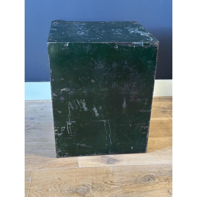19th Century Antique Iron Safe, 1890s For Sale - Image 5 of 11
