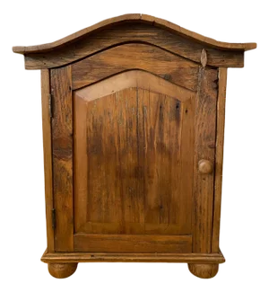 Antique Wooden Storage Medicine Cabinet | Apothecary Style Cabinet | Jewelry Storage