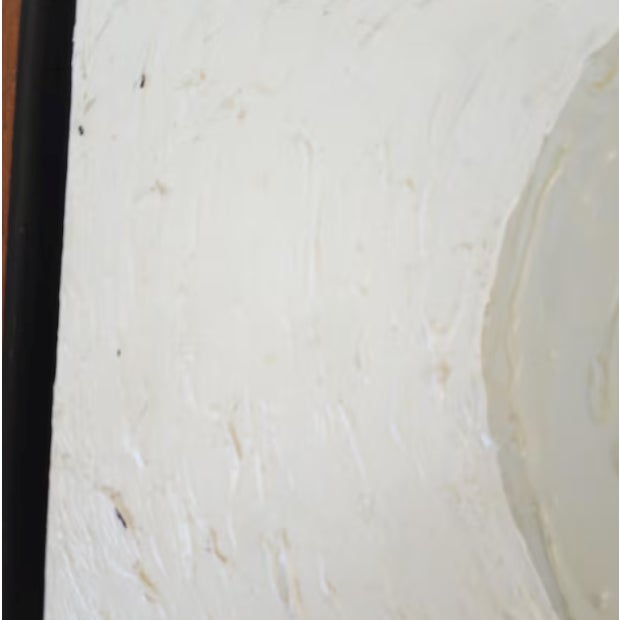 1970s 1971 Mixed Media Sculptural Relief "Full Moon" by McCabe Framed For Sale - Image 5 of 10