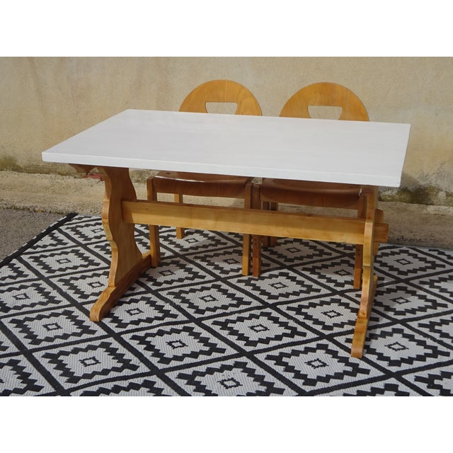 Pine Monastery Dining Table, 1980s For Sale - Image 16 of 18