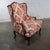 French Late 19th to Early 20th Century French Louis XV Style Wingback Chair Walnut Cowtan and Tout Fabric For Sale - Image 3 of 18