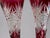 Early 20thC Bohemian Red Cut Crystal Vases - Pair For Sale - Image 9 of 12