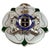 Sterling Silver-Gilt Masonic Presentation Medallion from R. Spencer, 1931 For Sale - Image 6 of 6