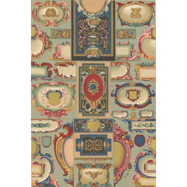 Paper G. Sancer after Albert Racinet, LXXVII of L’Ornement Polychrome, 1869, Paper For Sale - Image 7 of 10