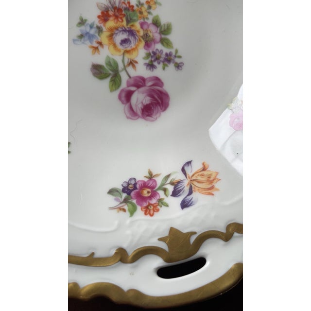 This is a gorgeous and super rare Reinenbach platter. Hand painted German antique. Gorgeous piece to add to your collection