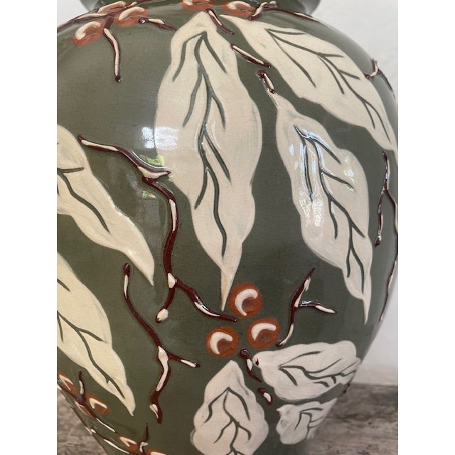 1920s Large European Vase From 1920's For Sale - Image 5 of 8