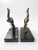 1930s Pair of French Art Deco Leaping Antelope Bookends, Signed Tedd, C. 1930 For Sale - Image 5 of 18