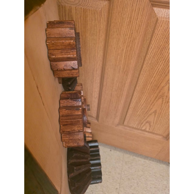 Vintage Industrial Era Gear Wall Art, Steampunk For Sale - Image 16 of 17