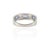 14k Gold Sapphire & Diamond Cocktail Band Ring Size 7 For Sale - Image 4 of 10