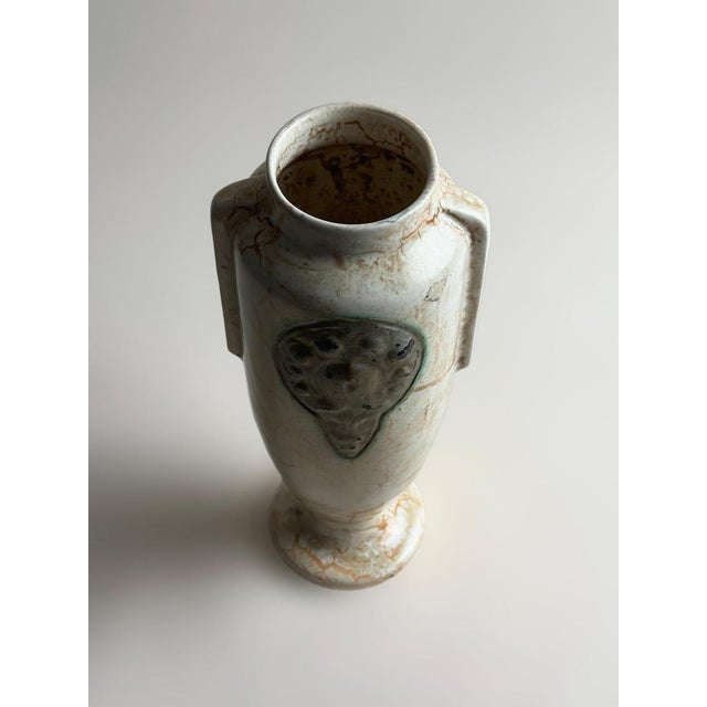 1930s Art Deco Alienware Vase by Ditmar Urbach, Czech Republic, 1930s For Sale - Image 5 of 10