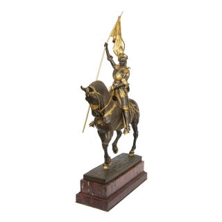 Joan of Arc from Emmanuel Fremiet, 1880s For Sale